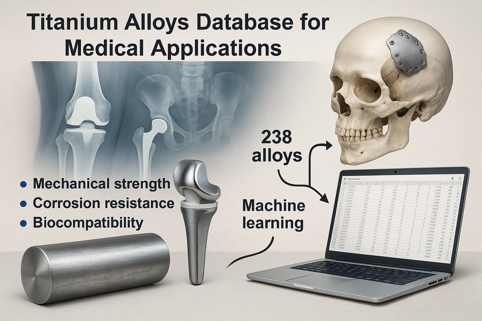 Ti alloys Database